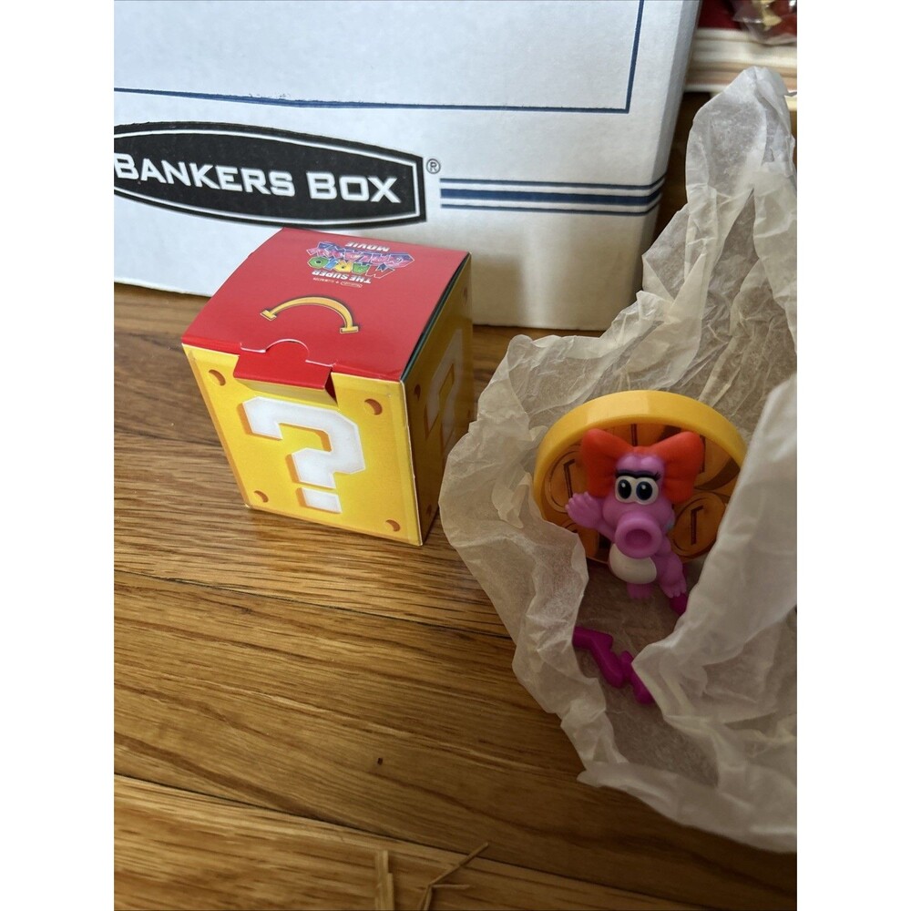 2026 McDonald's The Super Mario Galaxy Movie Happy Meal Toy Box 09 #9 Birdo
